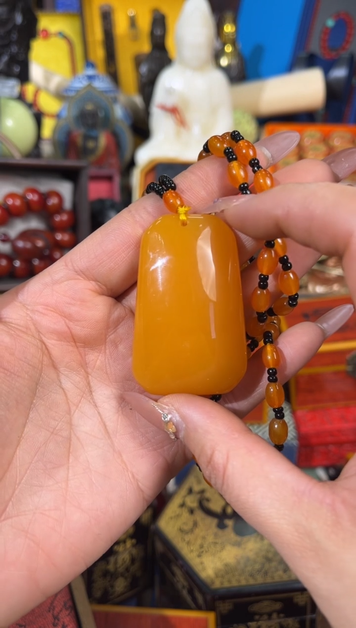 【闪购商品】蜜蜡颈饰未镶嵌龙龙龙龙龙龙龙龙
