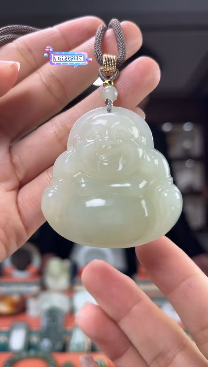 【闪购商品】和田玉颈饰未镶嵌佩佩50mm左右