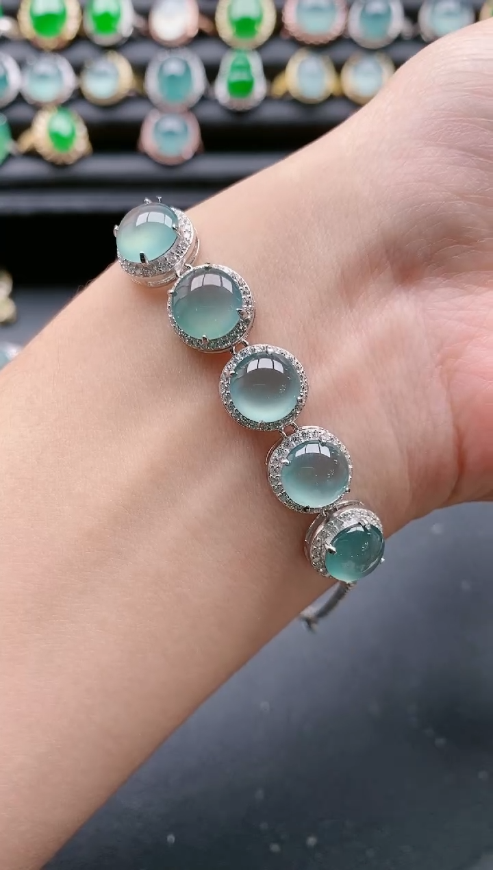 【闪购商品】翡翠戒指银S925镶嵌11111111