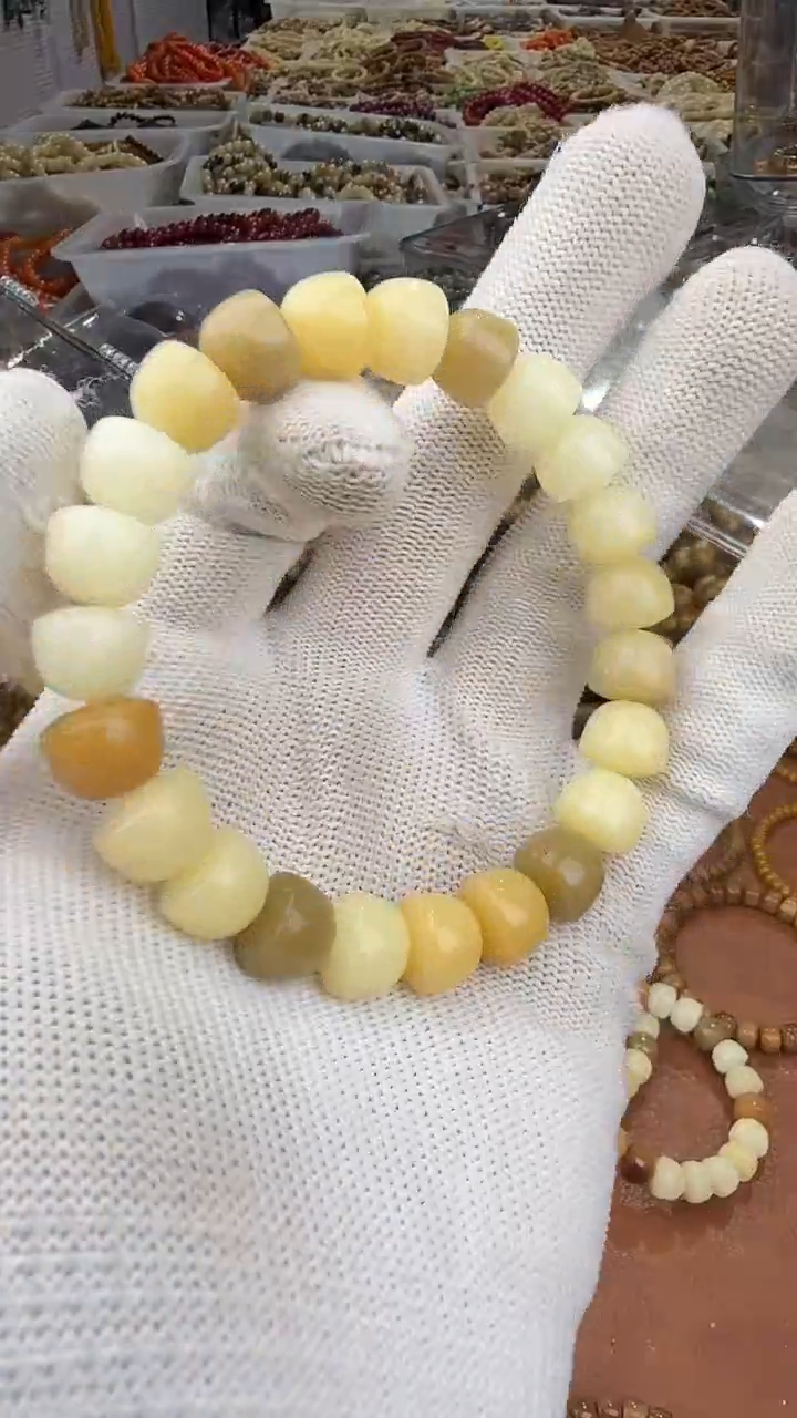 手串菩提根/象牙果菩提跟多宝饭碗