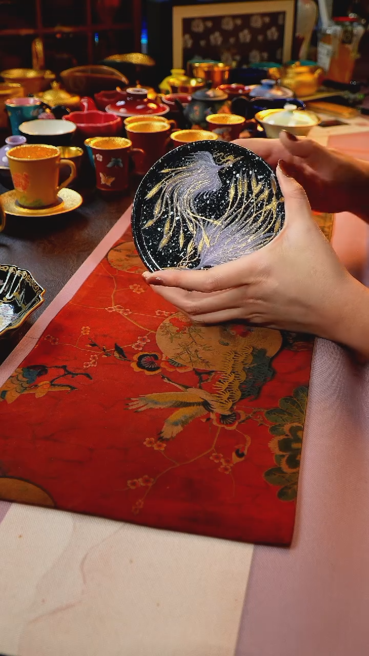 茶杯紫砂【宜景窑系列】壶承 