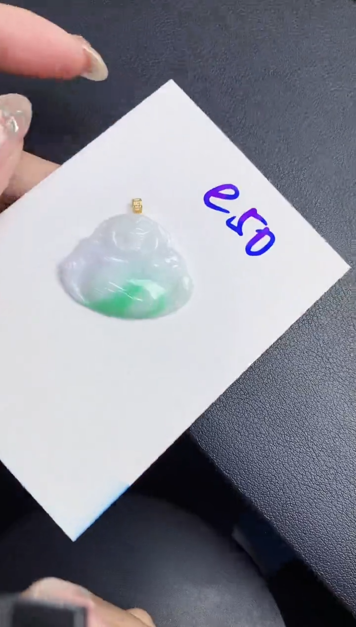 【闪购商品】翡翠颈饰18K金镶嵌0000000000