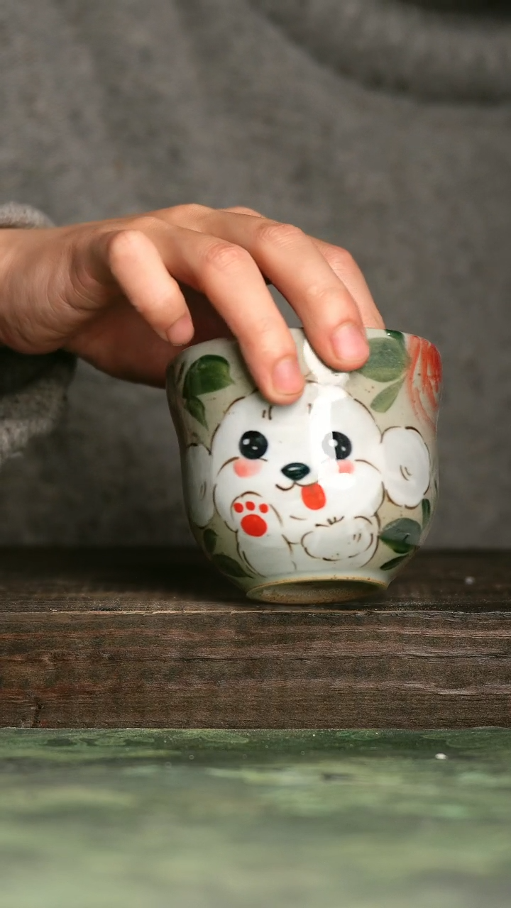 【闪购商品】青诗集手工手绘瓷器