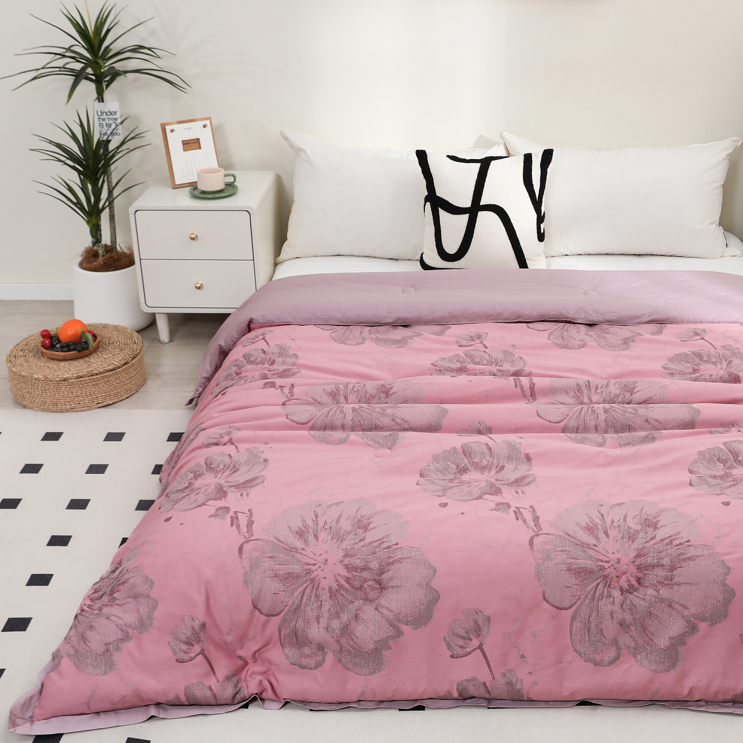 【R大豆被-花无忧】200*230cm高端恒温保暖被