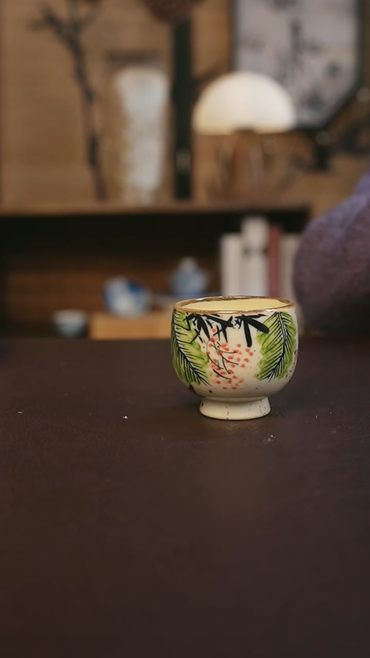 【闪购商品】景德镇陶瓷杯碗柴烧多人