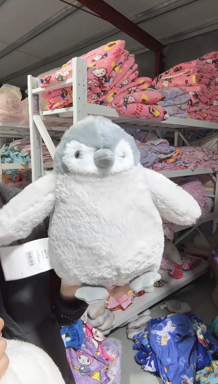 满35包邮  瑕疵    企鹅  绒  