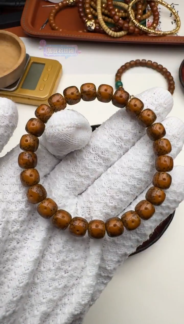 手串星月菩提啊*么星月菩提手串