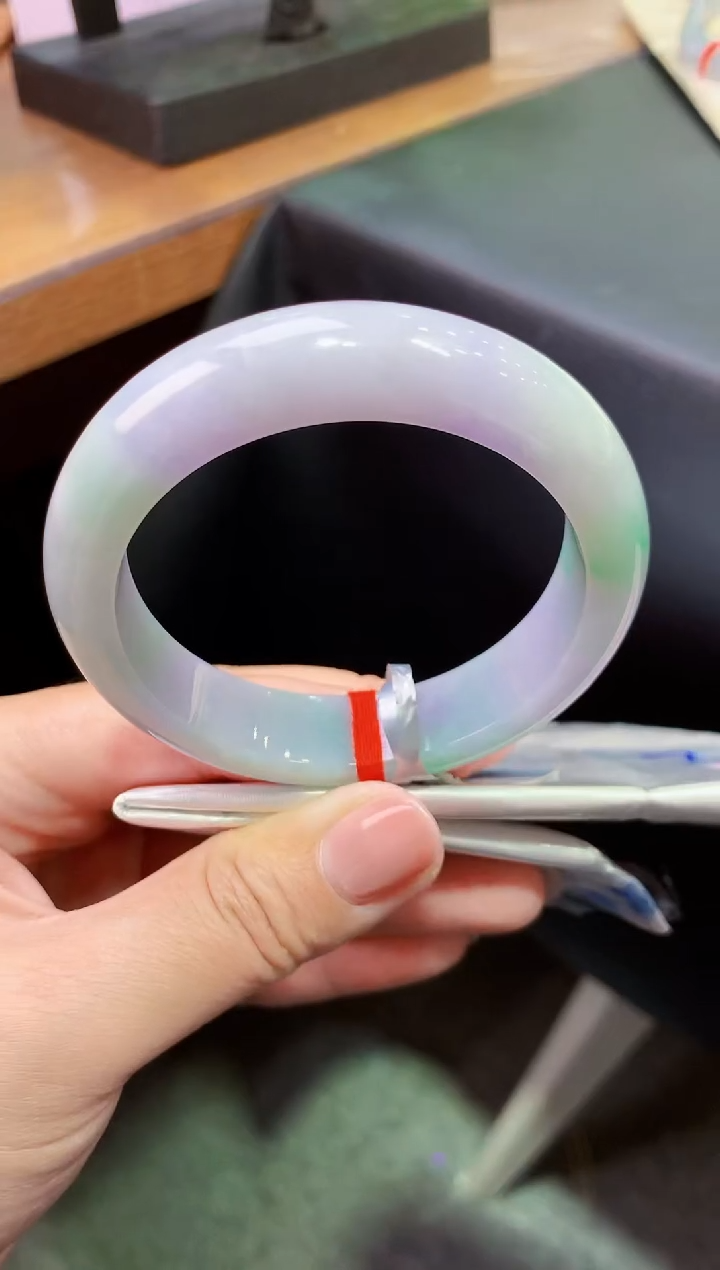 未镶嵌手镯翡翠K36天然A货缅甸翡翠57.4