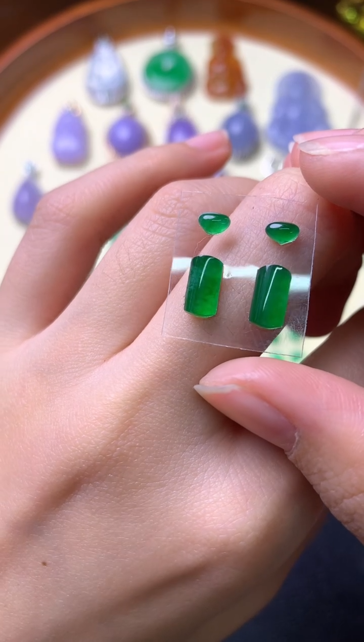 【闪购商品】定制翡翠未镶嵌裸石（镶嵌定制）