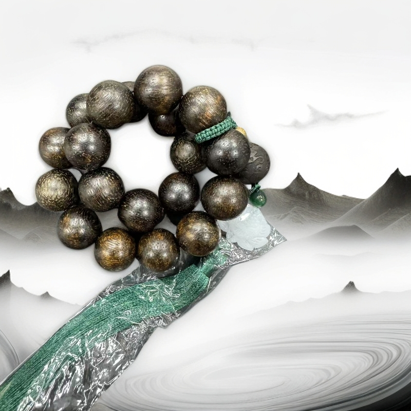 A409越南沉香木串20mm