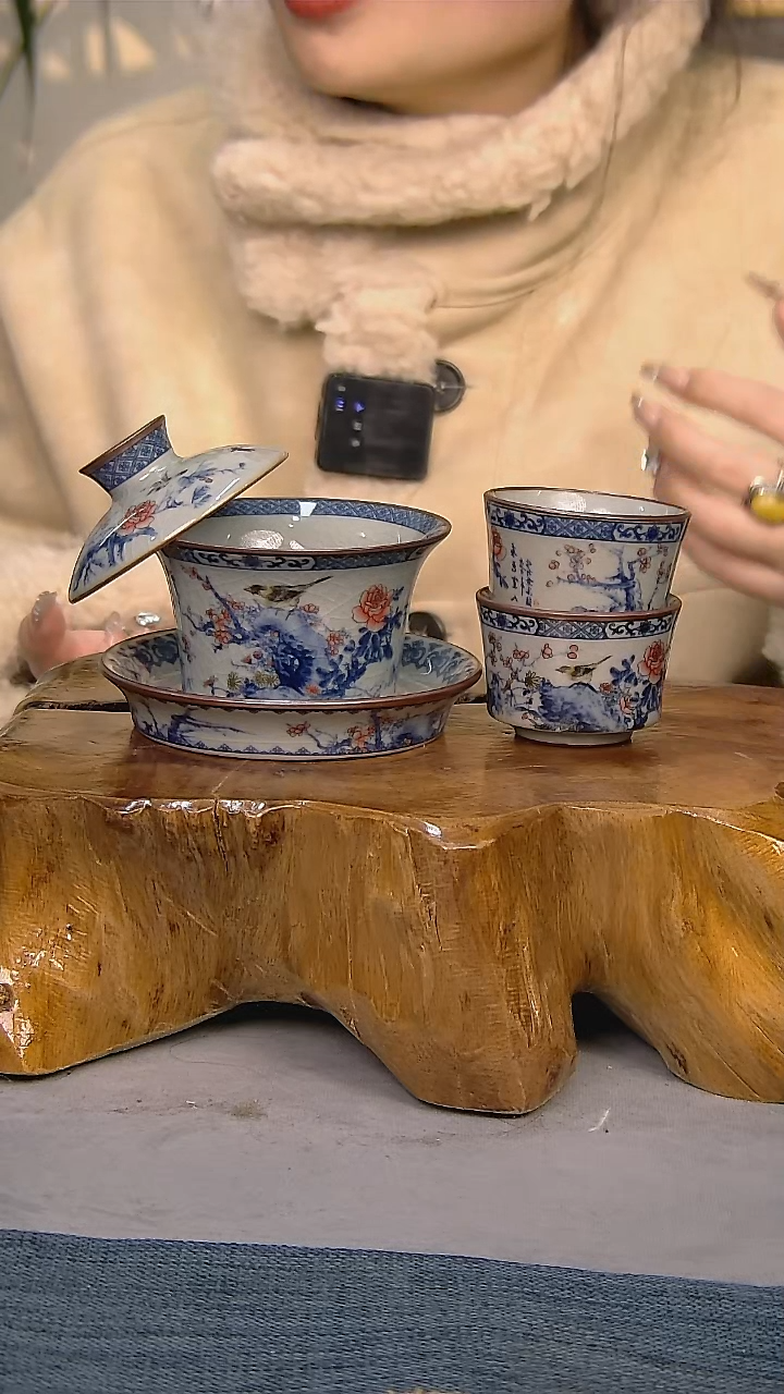 【闪购商品】3件套陶瓷茶具家用简装系列 