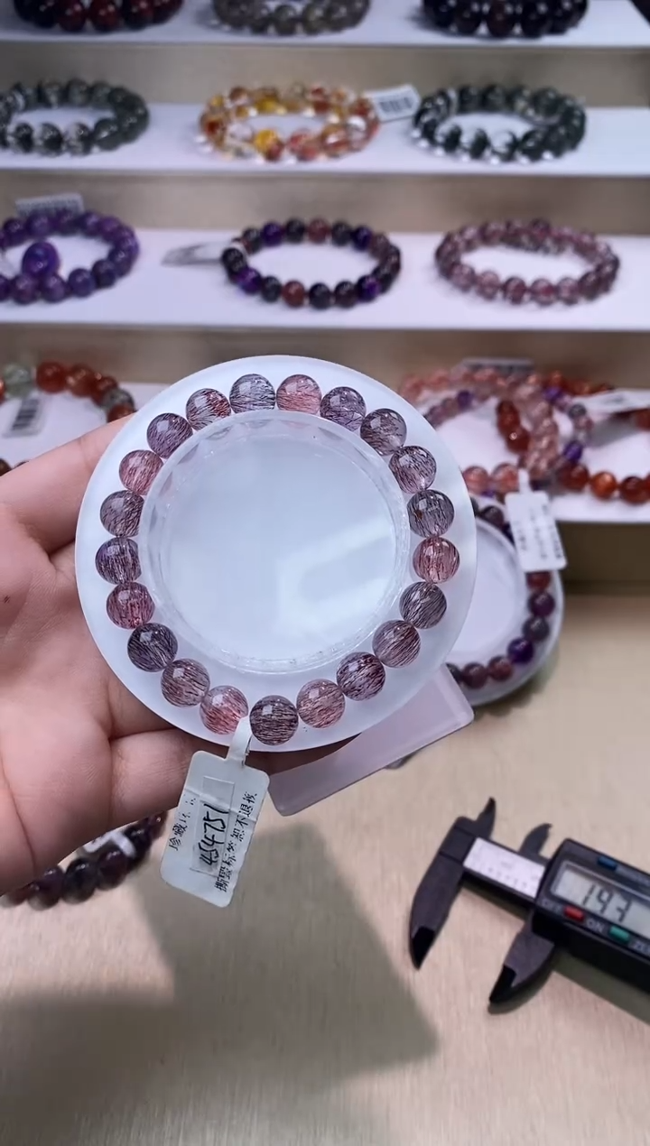 【闪购商品】水晶手链未镶嵌仙女超七单圈9m+