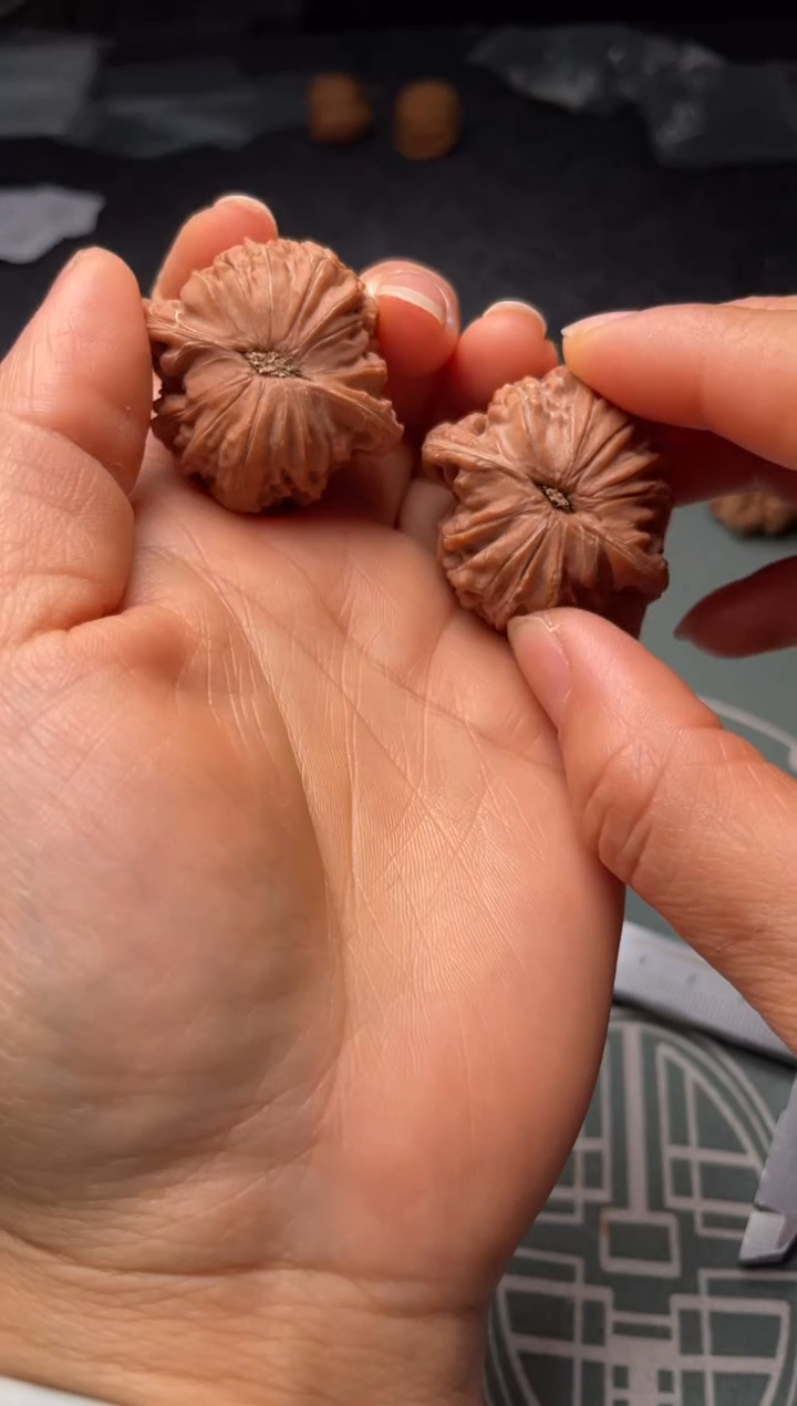 把件文玩核桃w366  磨盘 37尺