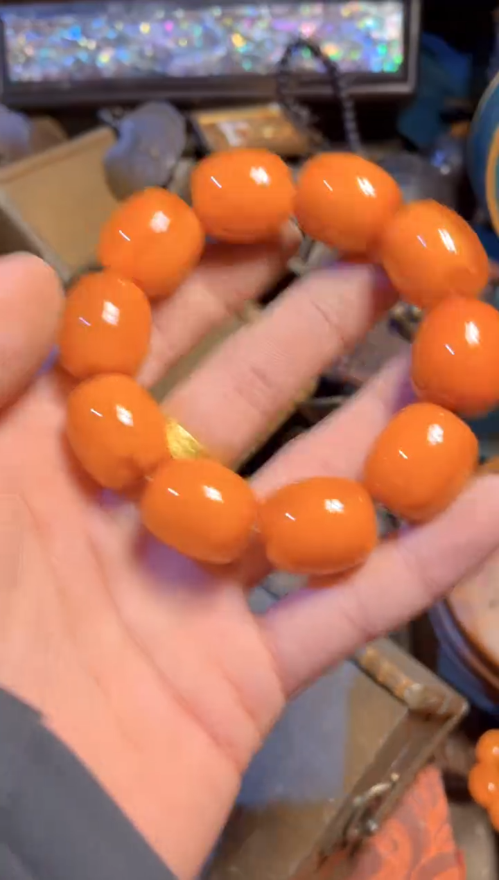 【闪购商品】蜜蜡颈饰未镶嵌兰妹精品精选链接27