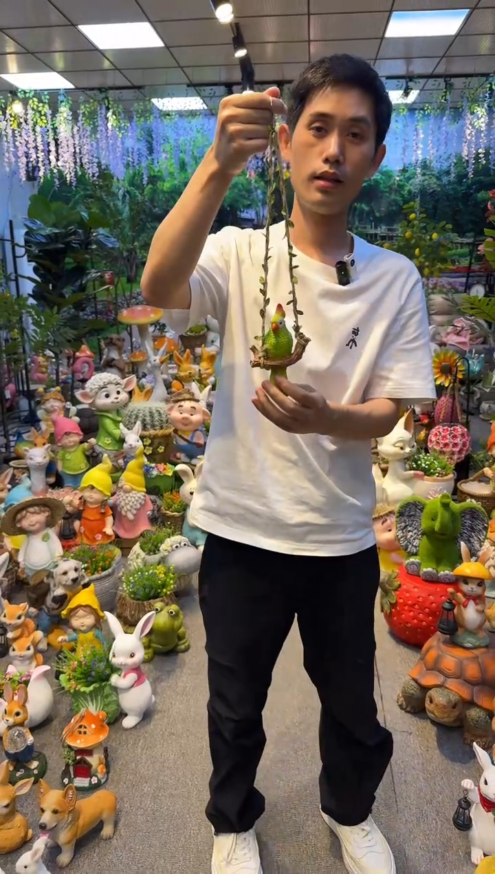 陶瓷花园庭院摆件&00&