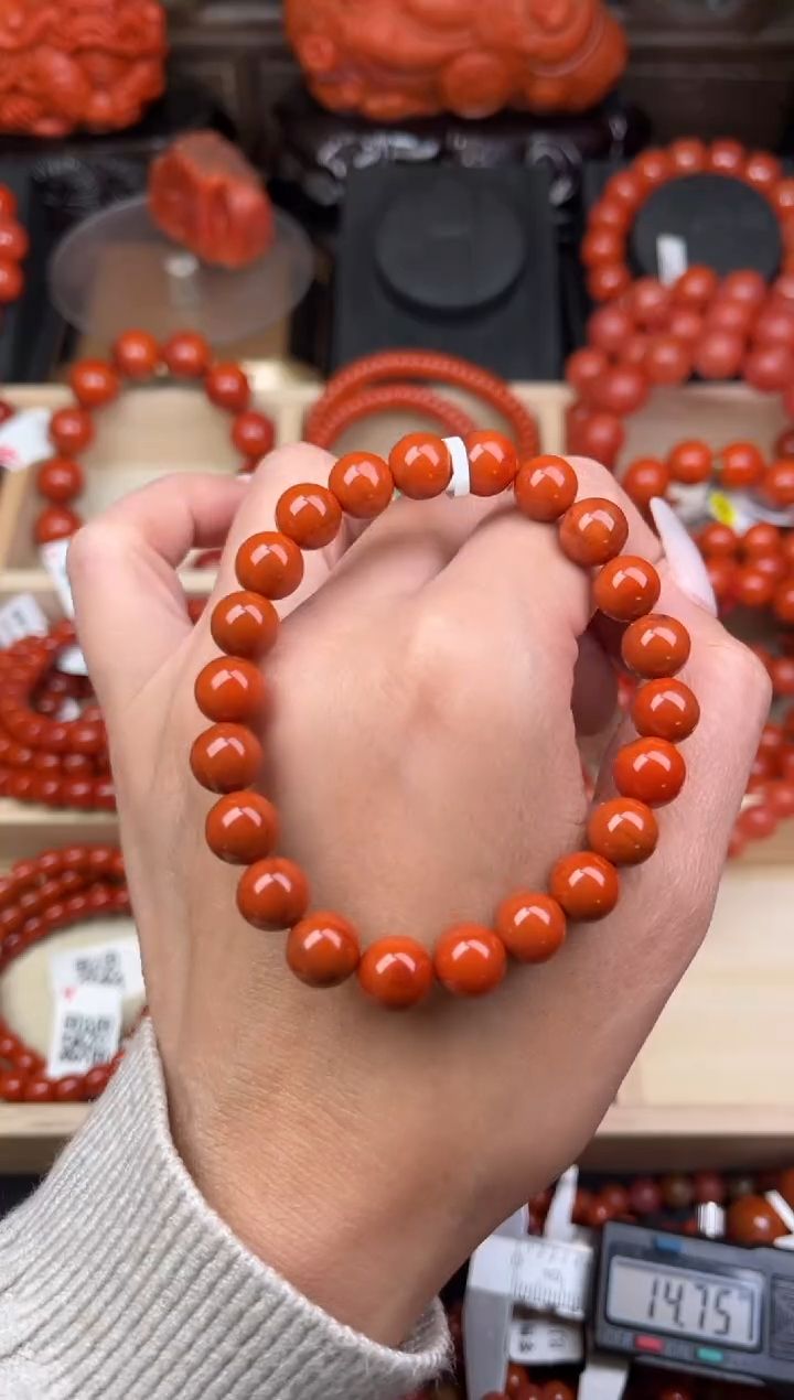 【闪购商品】南红玛瑙珠宝奇石未镶嵌-8+随机多样性/一条