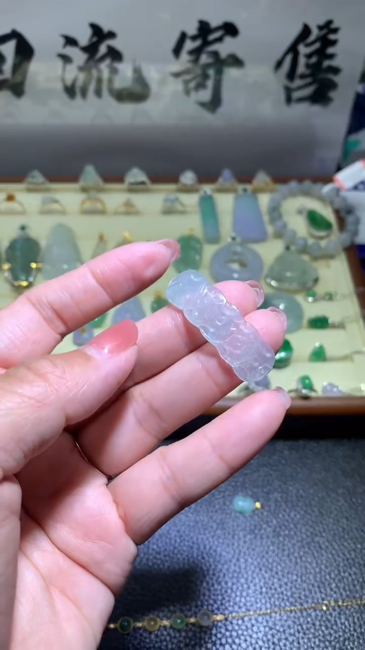 【闪购商品】翡翠手链未镶嵌 045天然缅甸翡翠A货