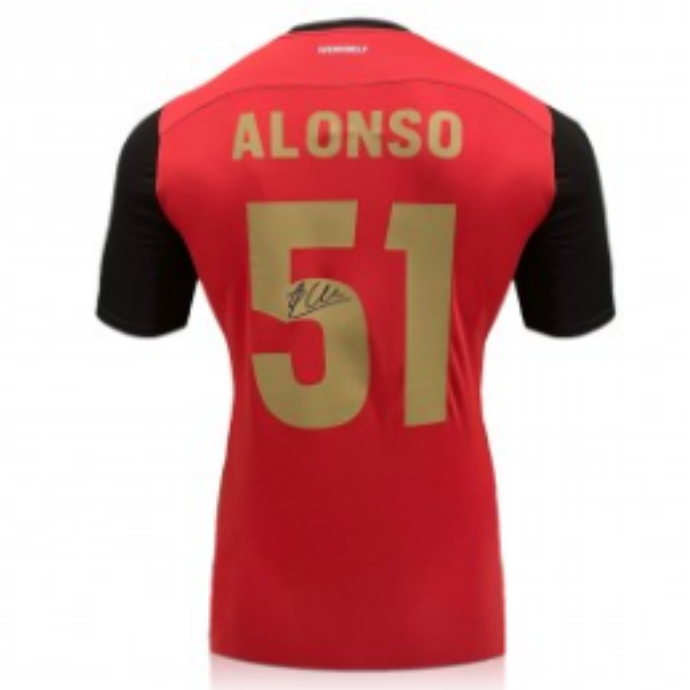 阿隆索亲签勒沃库森sw装裱xwjhgk【铭人堂亲签足球直播专属链接】