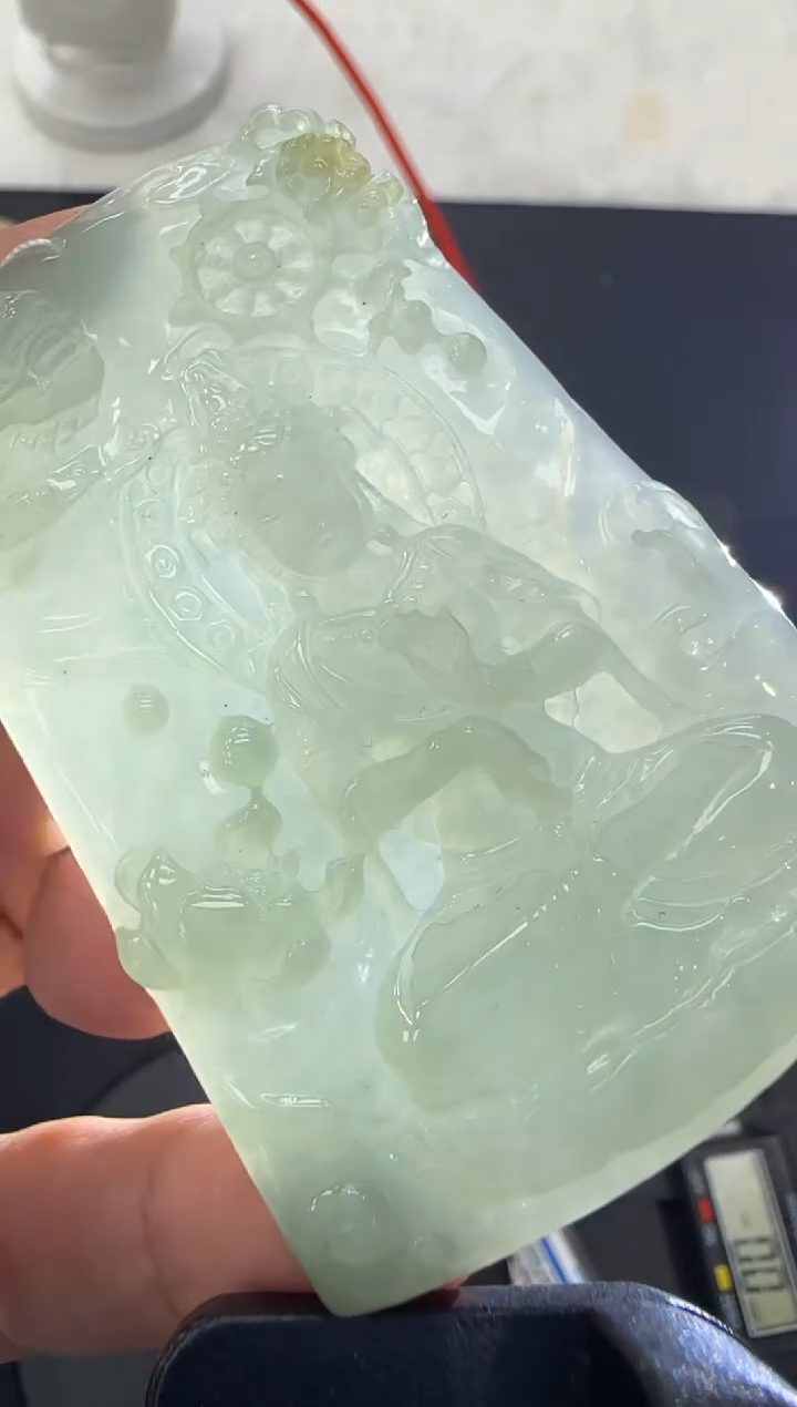 【闪购商品】翡翠颈饰未镶嵌天然翡翠A货孤品一件