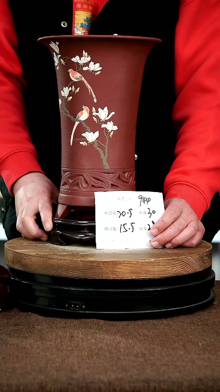 【闪购商品】紫砂花盆944+s宜兴紫砂花盆