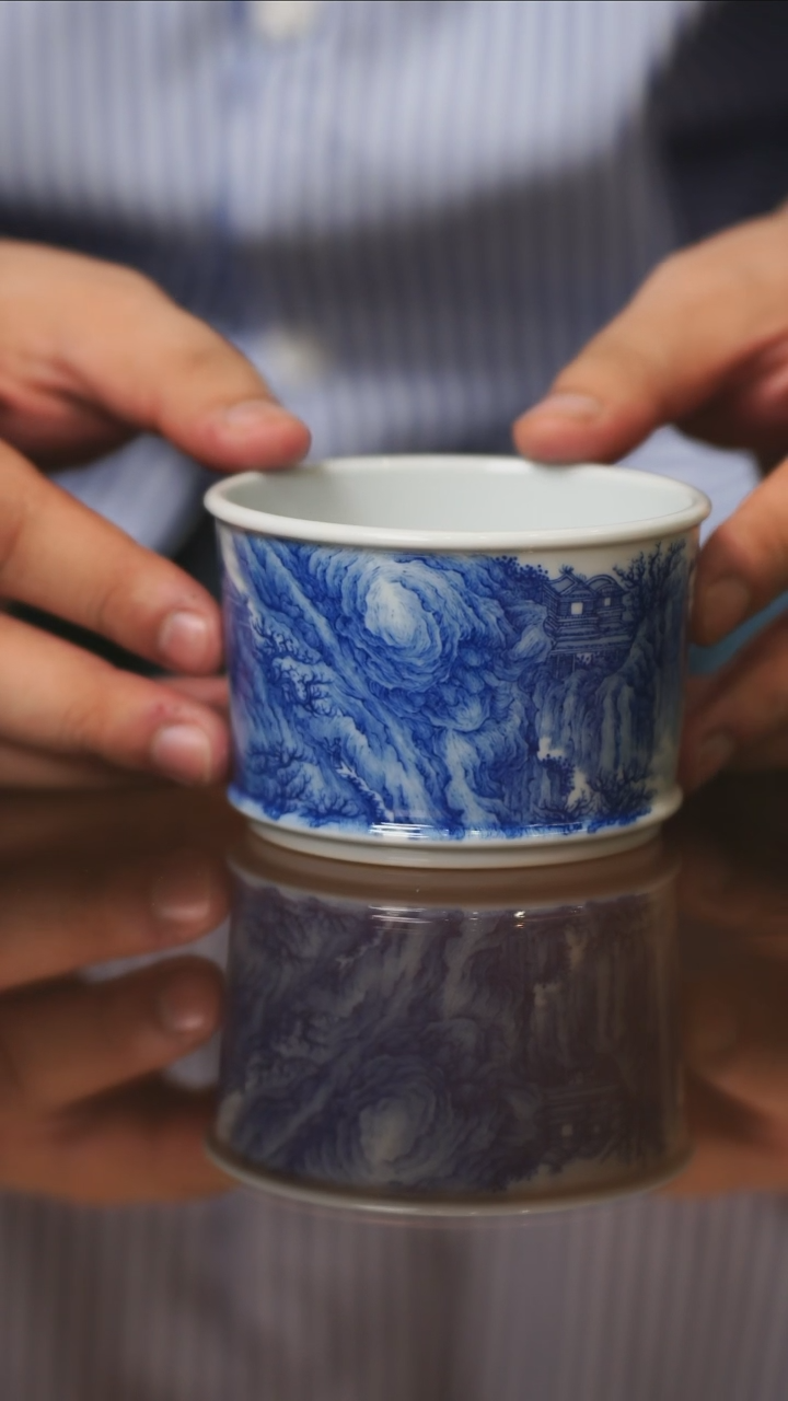 九本珍藏关山行旅木桶杯