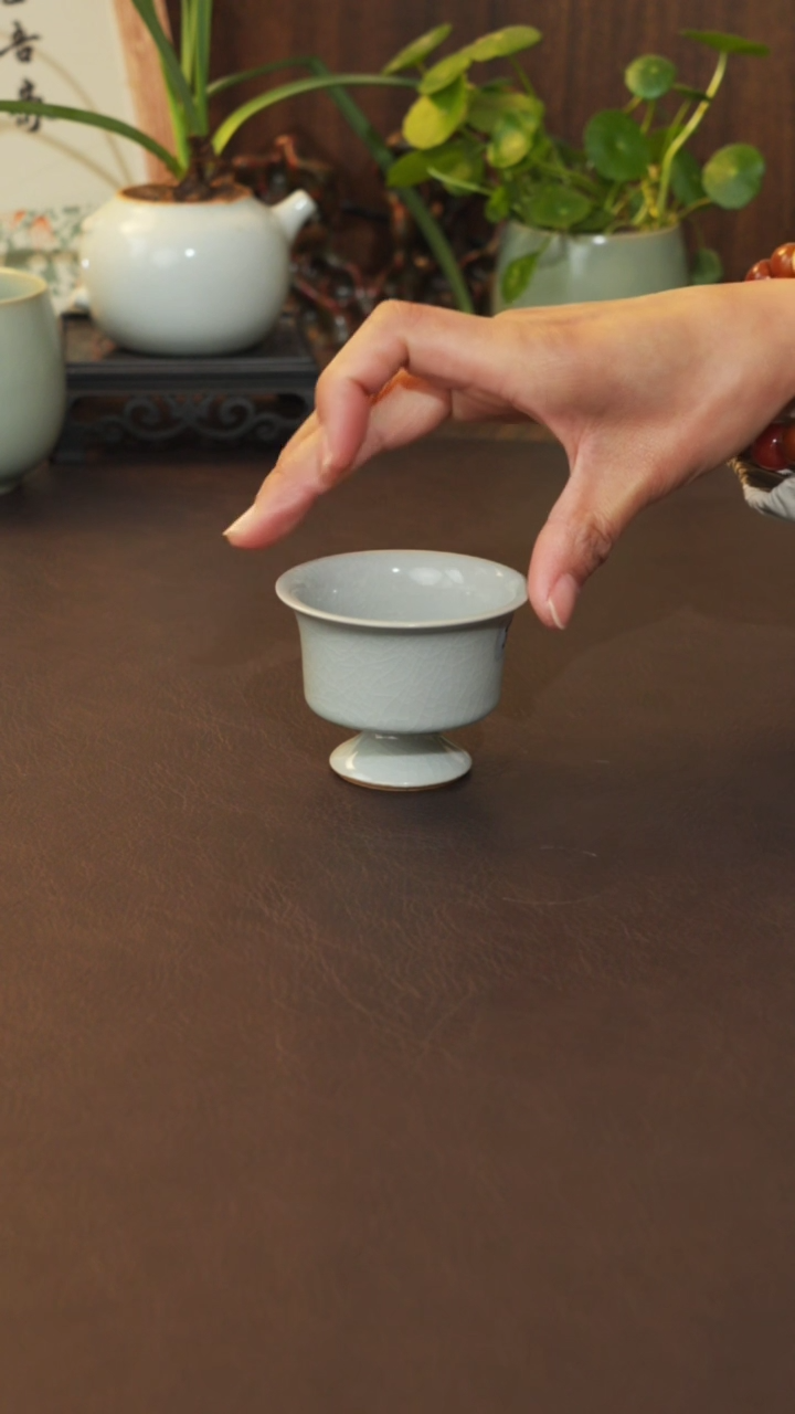 【闪购商品】杯宣宝汝瓷原矿原釉