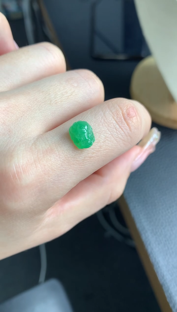 【闪购商品】定制翡翠未镶嵌貔貅