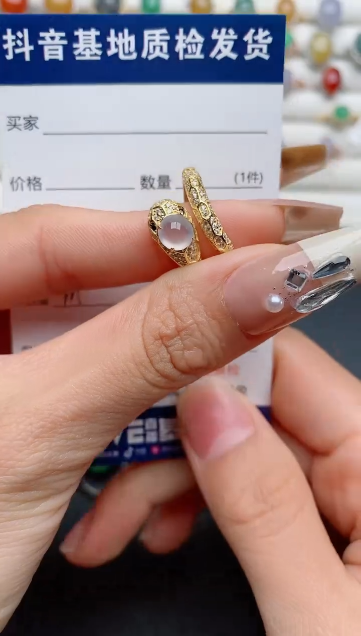 【闪购商品】翡翠戒指银S925镶嵌..........
