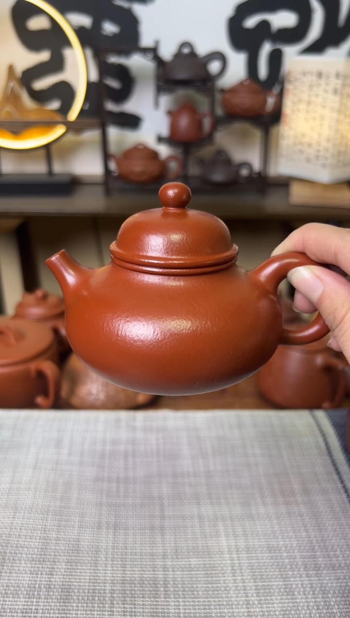 【闪购商品】朱泥茶壶朱泥容天壶210CC