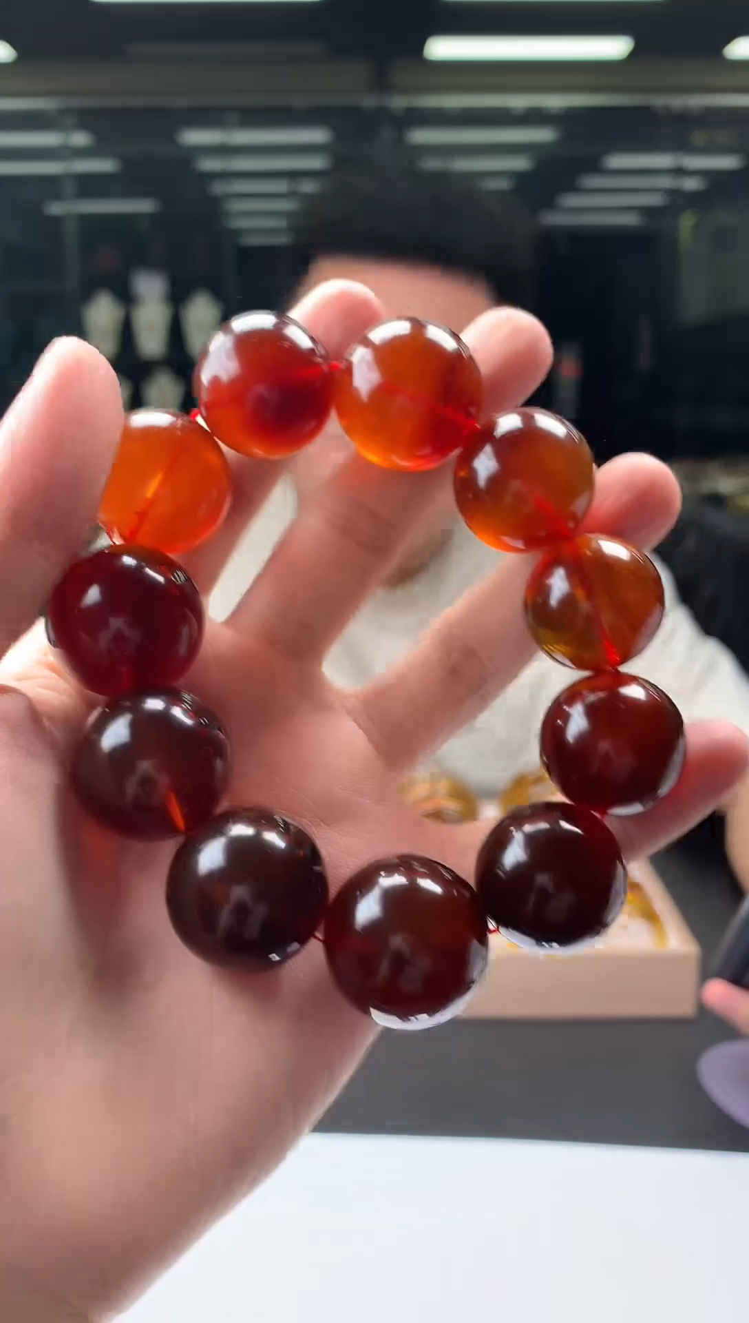 手串琥珀未镶嵌天然琥珀（拍一发一）