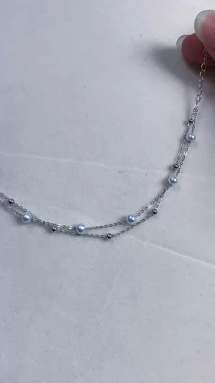 银S925镶嵌其他淡水珍珠多样性发一0263