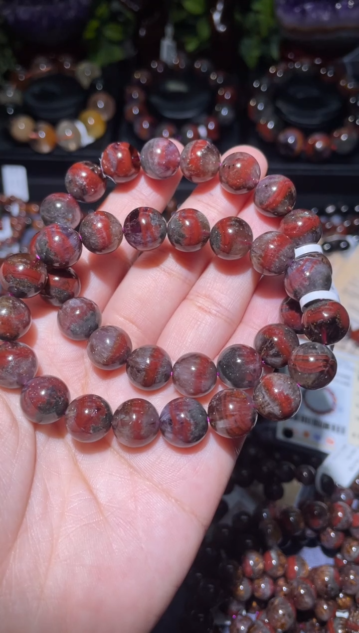 【闪购商品】水晶手链未镶嵌极光单圈11mm多样性发其一