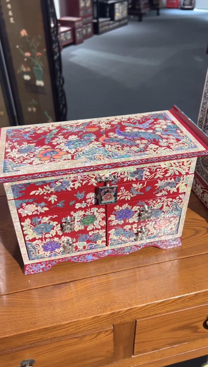 【闪购商品】大翘角弘贝雅螺钿漆器文化馆