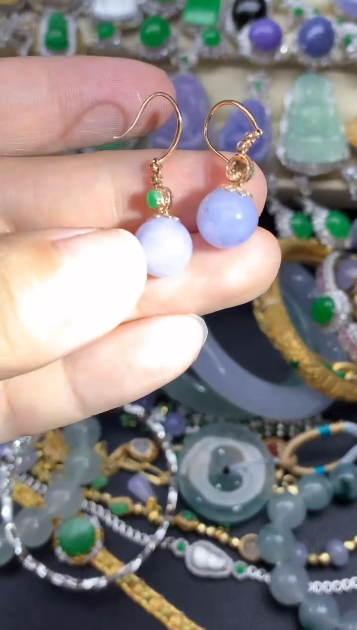 【闪购商品】翡翠颈饰18K金镶嵌401国好珍宝