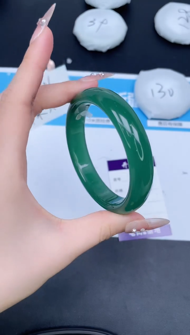 【闪购商品】石英质玉手镯未镶嵌313-62.4