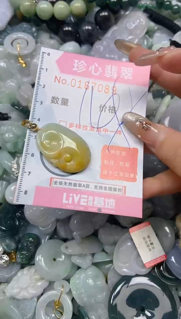 【闪购商品】翡翠颈饰未镶嵌闪购0167089