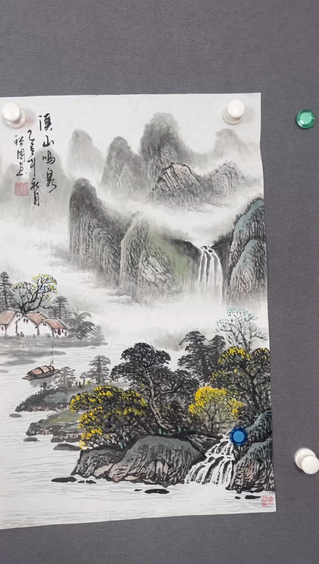 国画国画山水花鸟人物