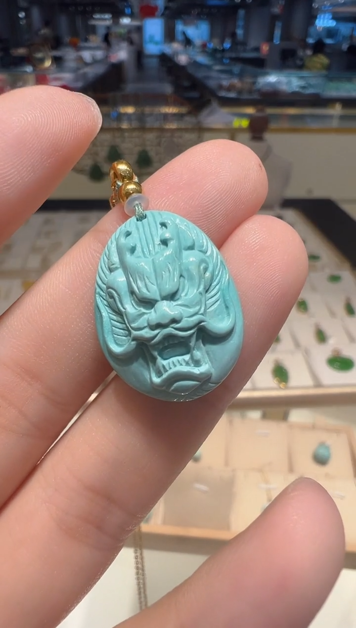 【闪购商品】绿松石颈饰未镶嵌34