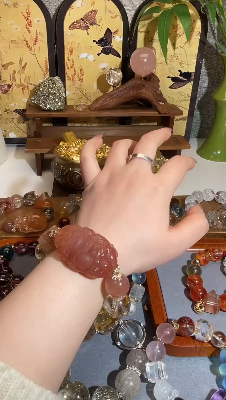 水晶摆件未镶嵌DIY原创饰品