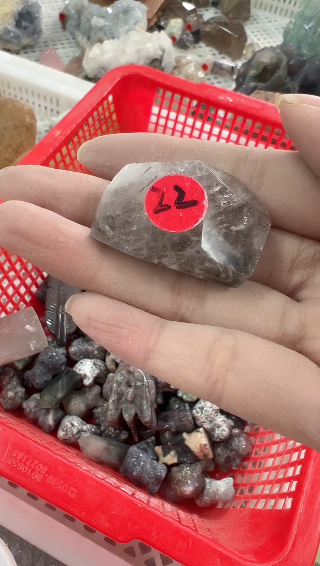 未镶嵌珠宝半成品水晶S067 