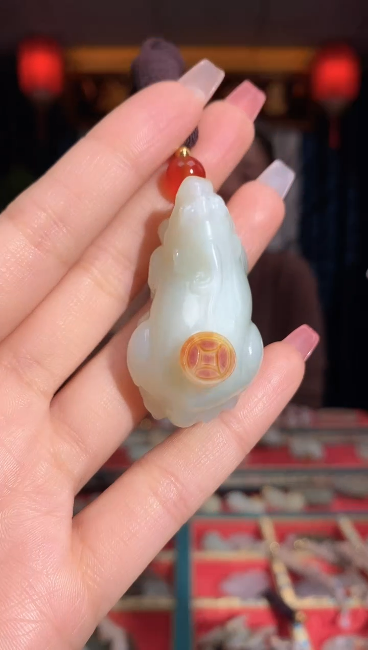 【闪购商品】和田玉颈饰未镶嵌貔貅