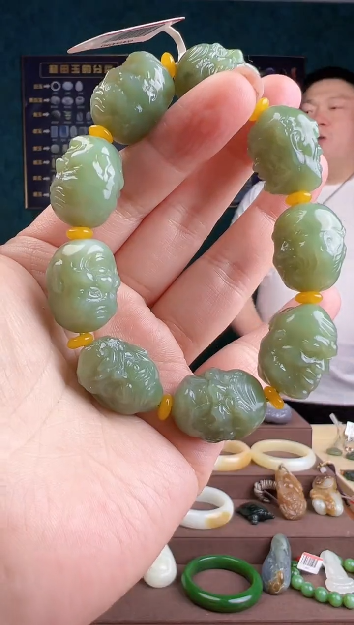 【闪购商品】和田玉颈饰未镶嵌ZZ 拍一发一 多样性发货