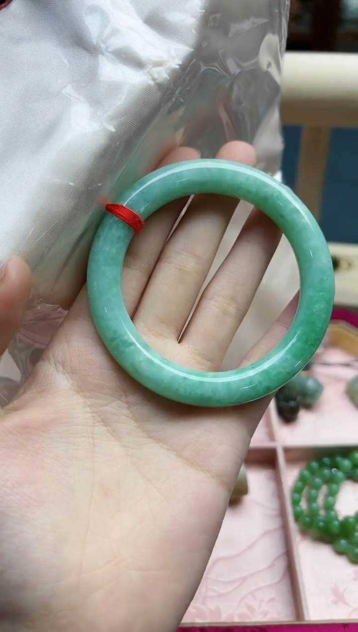 【闪购商品】翡翠手镯未镶嵌翡翠55#手镯*1 YD