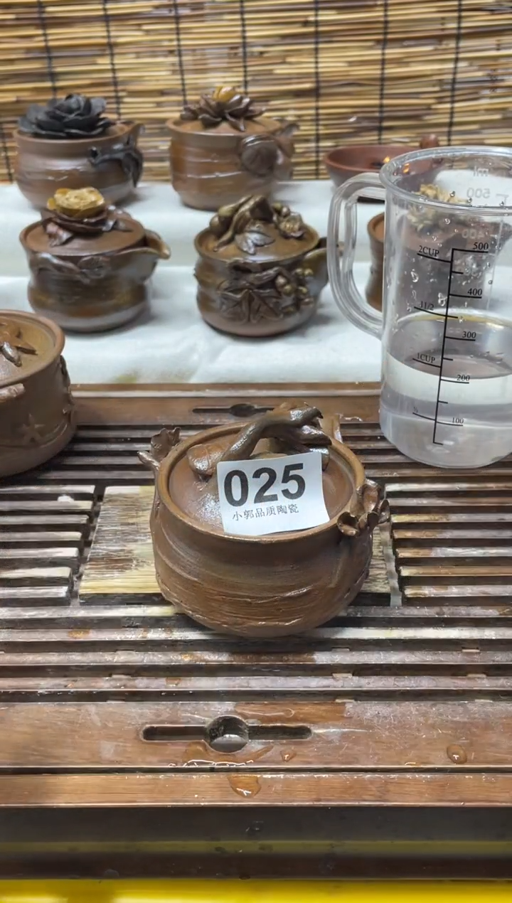 【闪购商品】杯025精美粗陶手工柴烧