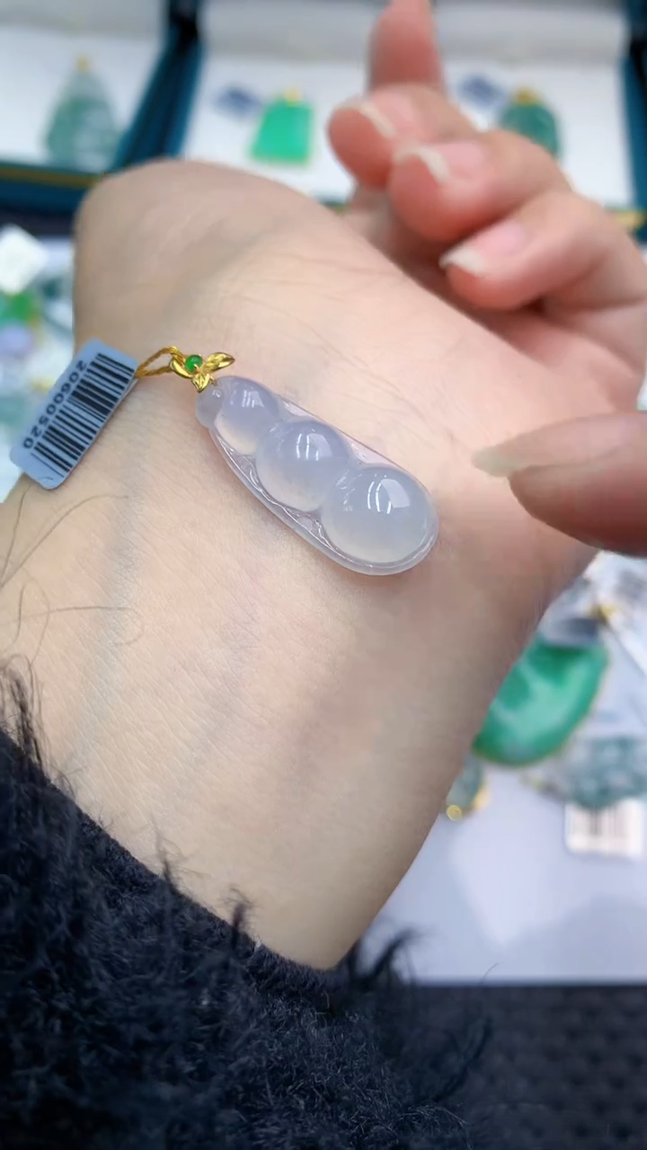 【闪购商品】翡翠颈饰18K金镶嵌            8