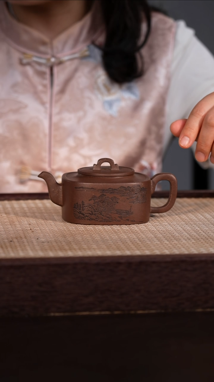 茶壶紫砂天青泥 250cc