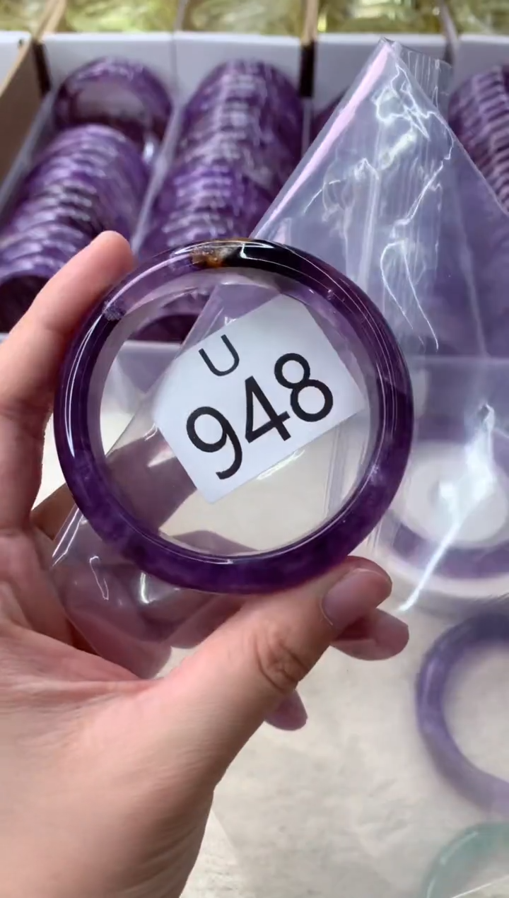 未镶嵌手镯水晶U948-55