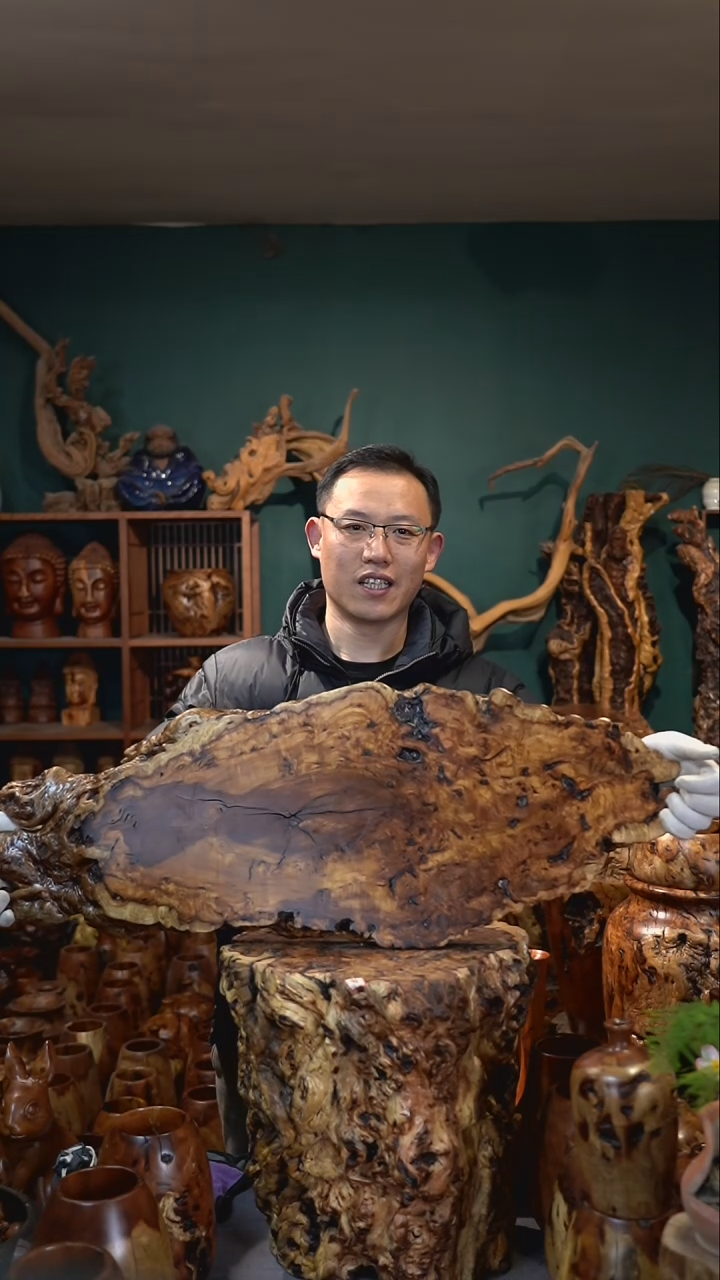 【闪购商品】枣木雷击枣木干泡台