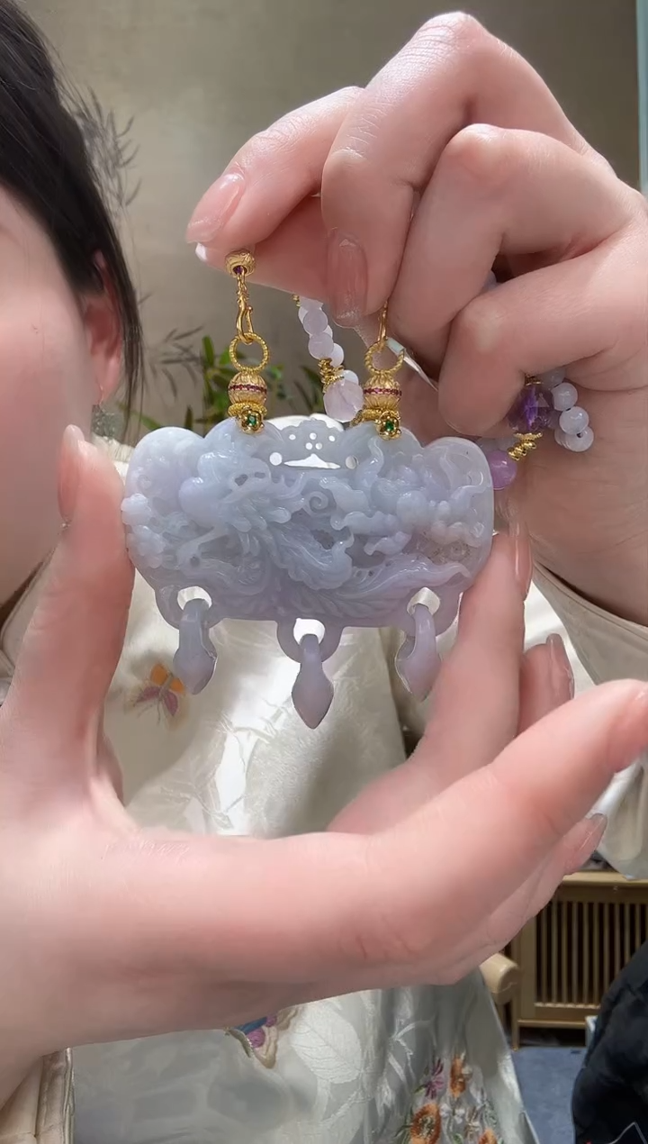 【闪购商品】翡翠颈饰未镶嵌吊坠