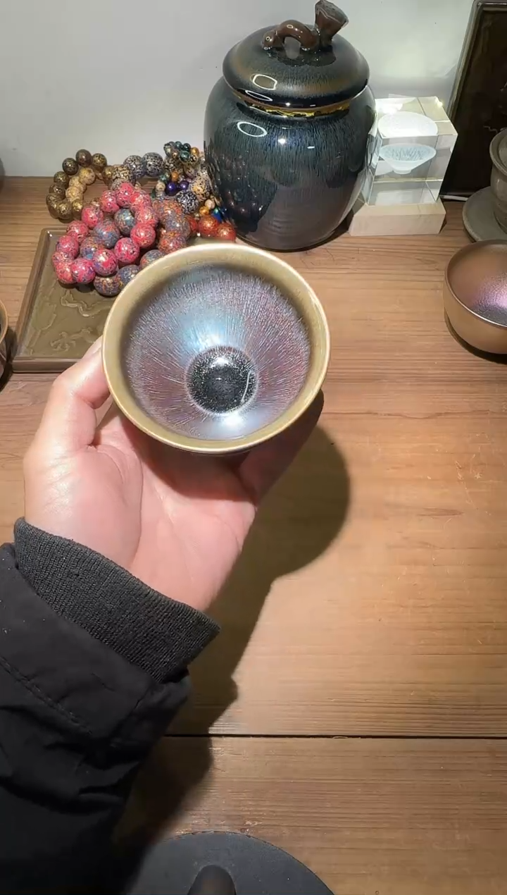 茶盏建阳建盏茶杯一只